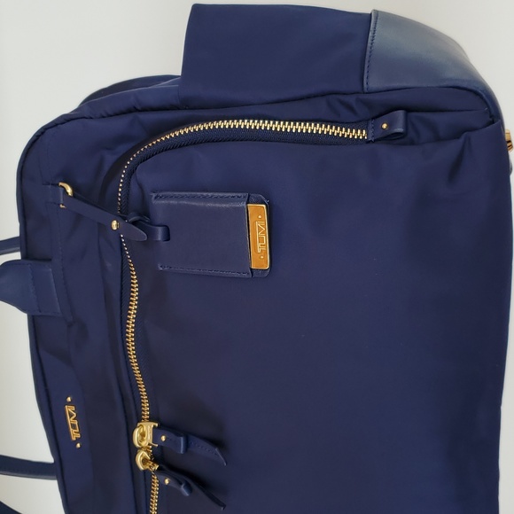 Tumi Voyageur Athens Carry-All Tote / Shoulder Bag in Navy - Picture 3 of 14